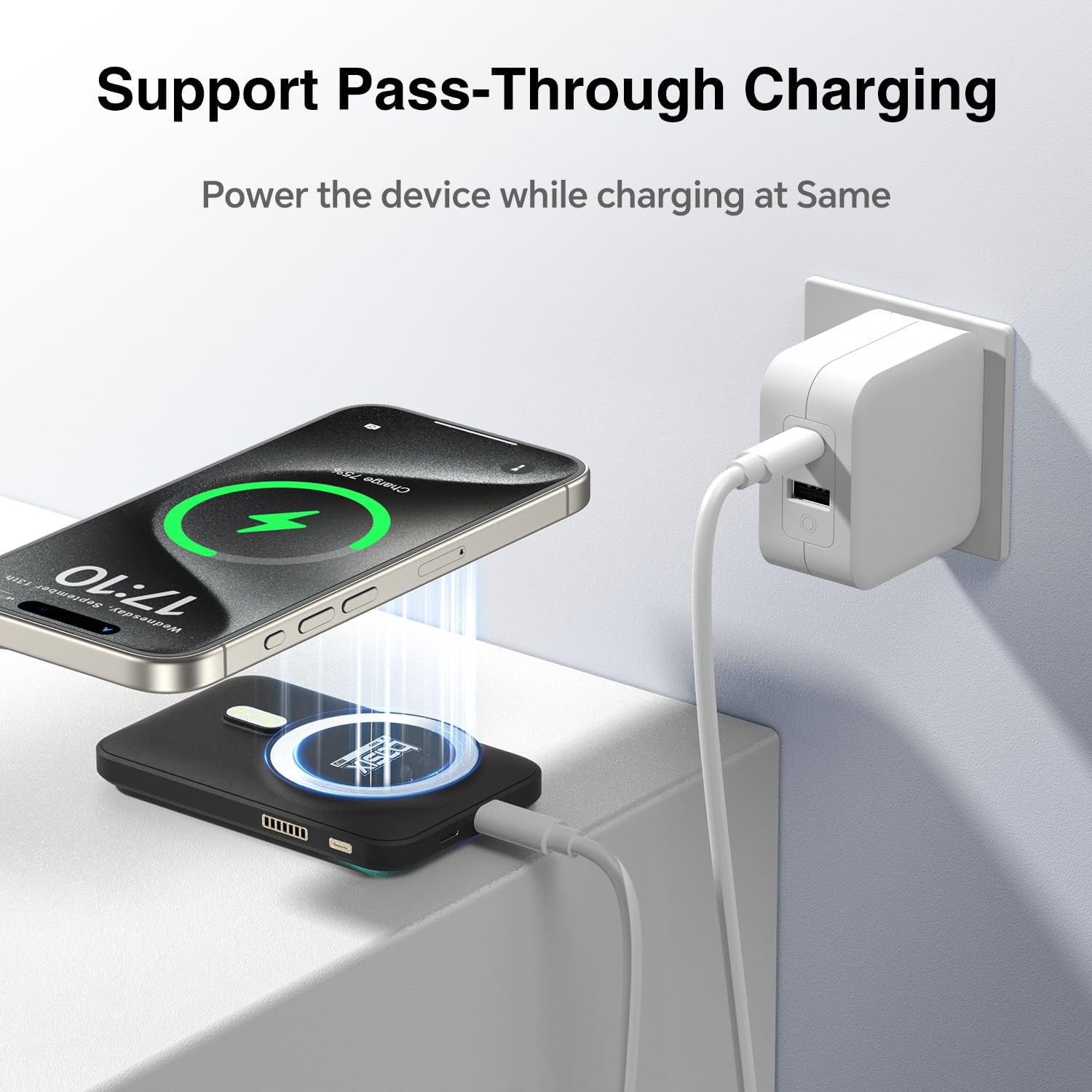 Phone Charger Magnetic - Travel PowerPack MagSafe