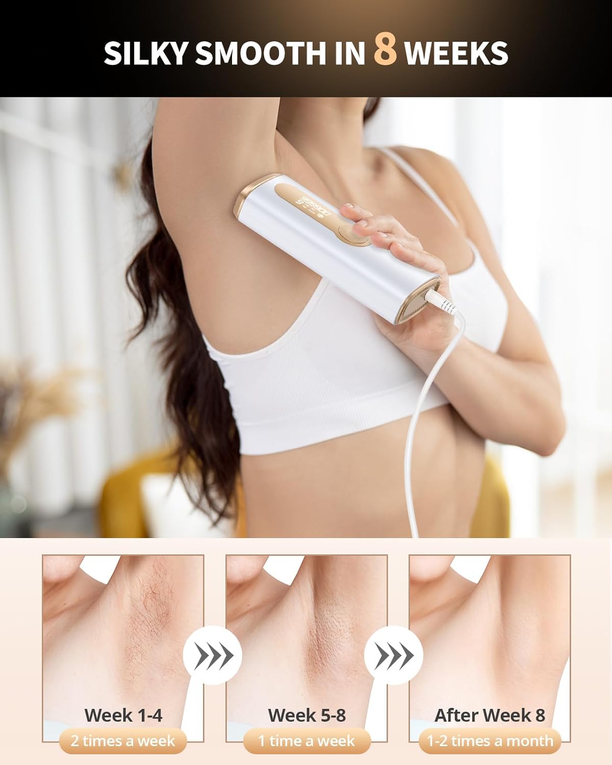 Laser Hair Removal - Active Cooling