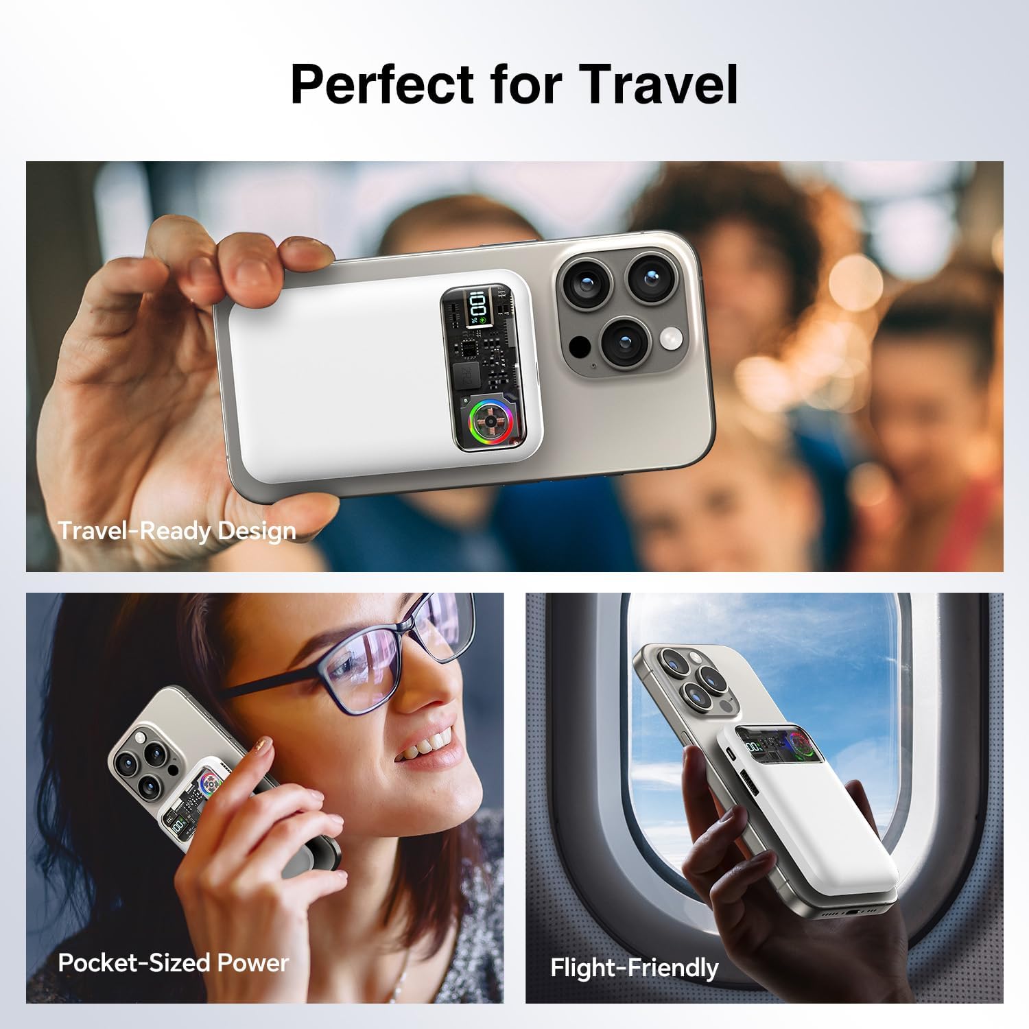 Phone Charger Magnetic - Travel PowerPack MagSafe
